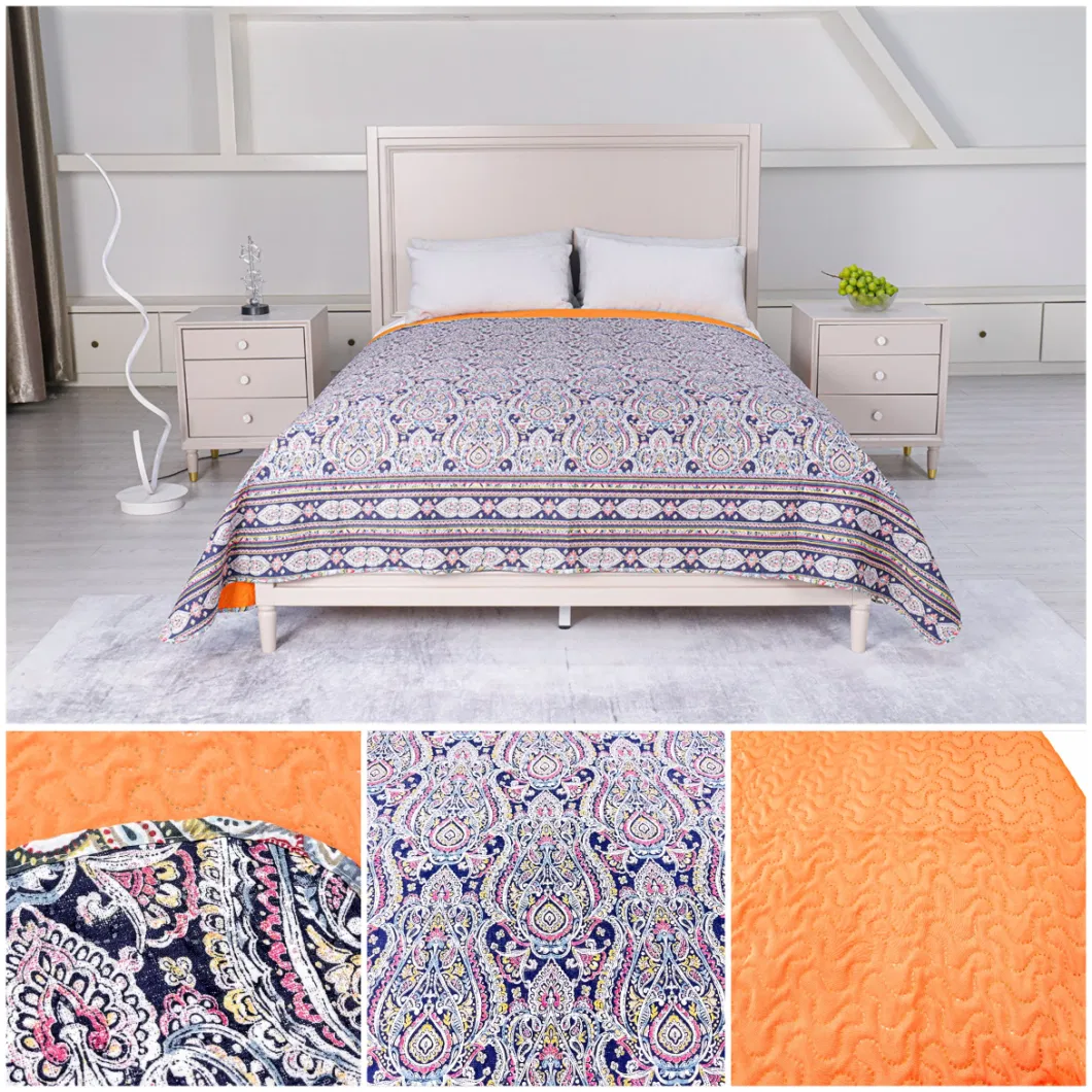 Super Soft Down Alternative Customized Design Flat Sheet Summer Bedspread