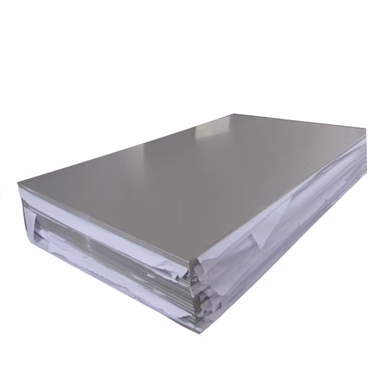 ASTM AISI Laminato a freddo/a caldo 201 202 304 316 316L 430 410 309 con 2b No. 1 Ba 8K per materiale da costruzione Lamiera di acciaio inossidabile 0,1 mm 0,5 mm 1 mm 2 mm 3 mm 4*8