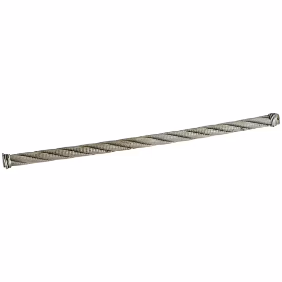 Cavo metallico in acciaio rivestito in PVC 7X19 di buona qualità