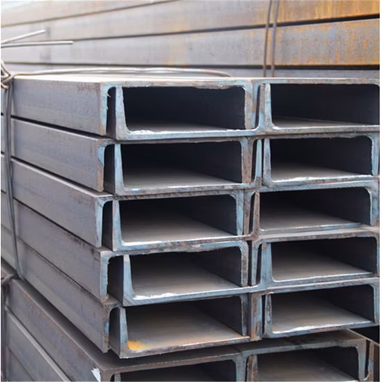 Barra per canale laminata a caldo a U in acciaio dolce 12# per materiale da costruzione