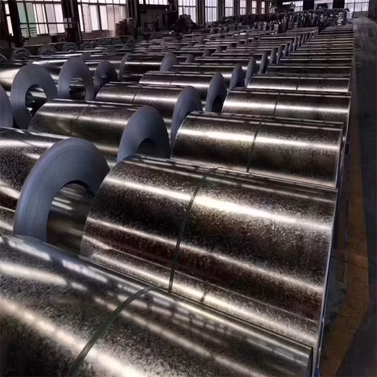 Bobina di acciaio zincato a caldo in acciaio rivestito di zinco laminato a freddo della fabbrica cinese