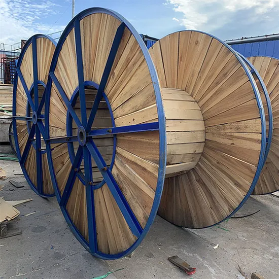 Grandi bobine di legno in vendita Tamburo per avvolgicavo Tamburo per cavi in ​​fibra ottica Tamburo per avvolgicavo