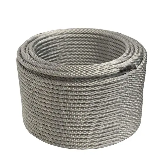 Produttore professionale di fune in acciaio per ascensori 8X19s+FC 12 mm