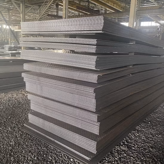 Elaborazione della costruzione Q235/Ss400 S235jr/S355jr/S235/A36/39NiCrMo3 laminato a caldo/a freddo/recipiente a pressione/alluminio/zincato/acciaio inossidabile/lega/lamiera di acciaio al carbonio